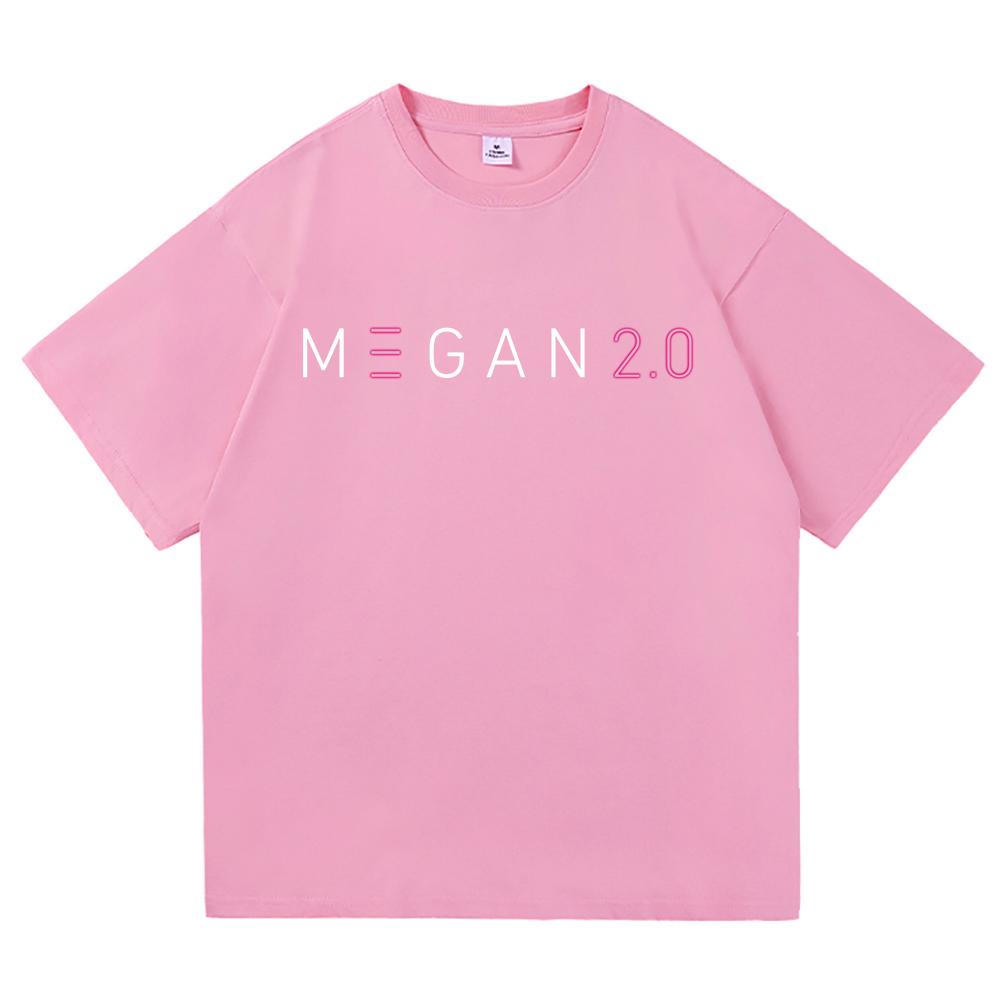 Horrorfilm M3GAN 2.0 T-Shirt 2025 Mode Halloween Retro Herren-/Damenbekleidung Vintage Harajuku Hochwertige Oberteile Baumwoll-T-Shirts