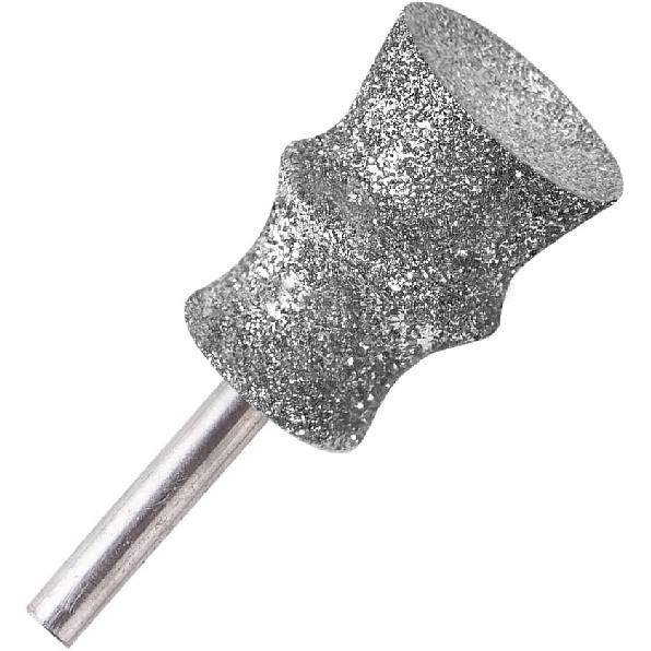 Diamond Dremel Dog Nail Grinder Bits for Rotary Tool-1/8'' Dremel Dog Nail Grinder Attachment-Pet Nail Grinder Bit Work for Animals Nail Care 2-Pack
