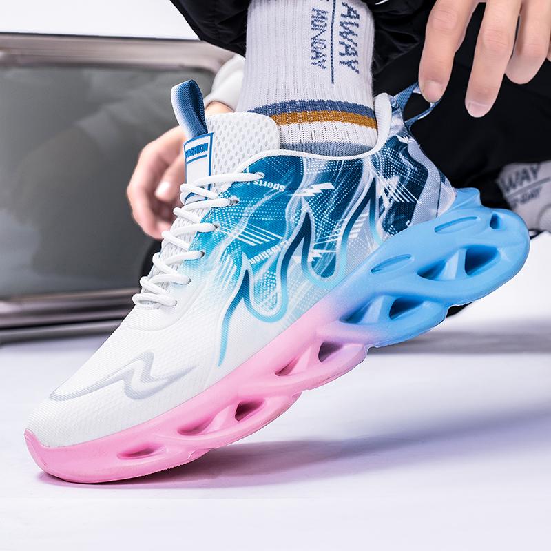 New Large Size Men's Shoes Fashion Casual Sports Shoes Men's Platform Sneakers Breathable Suede Running Shoes Men's Loafers
