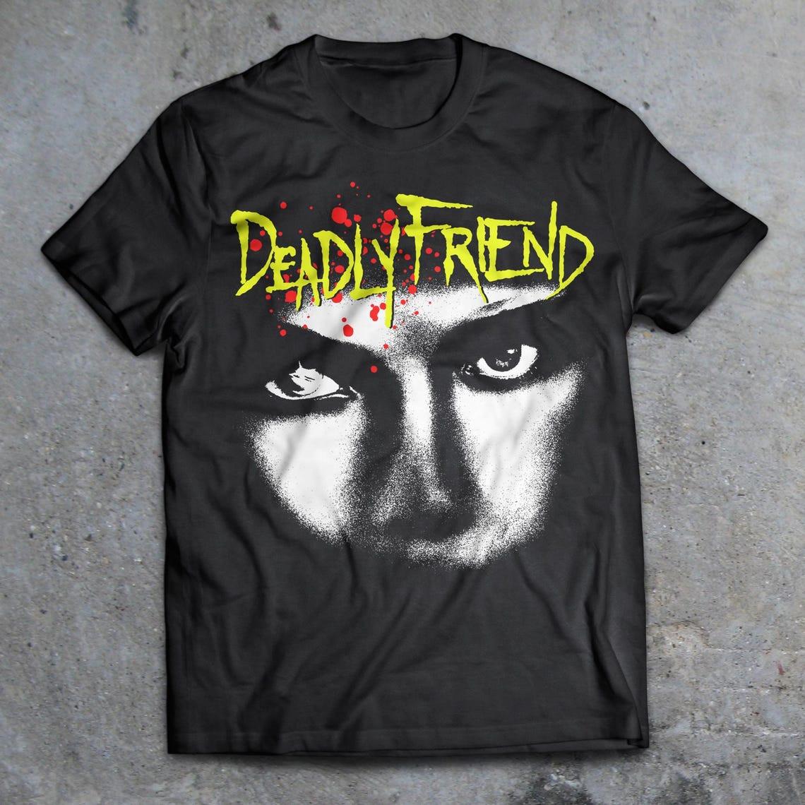 Deadly Friend 1987 Horror Movie T-Shirt Mens Womens Tees Top, 80s Horror Shirt, Wes Craven,Unisex tee 2XL