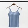 Small Sling Vest Inside, Women's Five-finger Cup Integrated with Chest Pad, Slim Fit, Big U Beautiful Back, High Elastic Backless In Spring and Summer