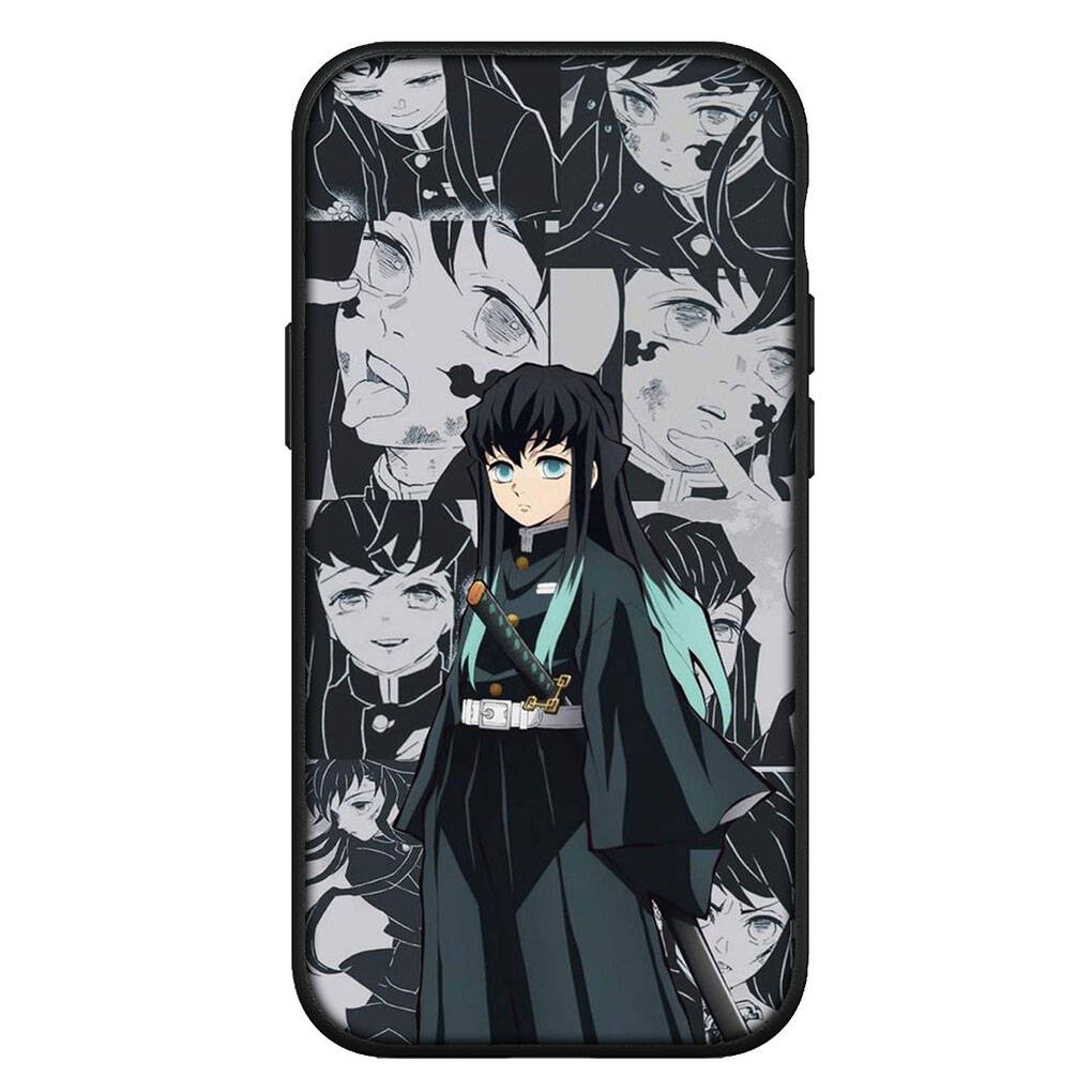 Für Samsung Galaxy S25 S24 S23 S22 Ultra FE Plus A17 A37 A57 A56 A55 A06 A16 A15 A36 A26 A35 A05 A25 A54 A34 Hülle Tanjiro Muichiro Tokito Dämonenjäger