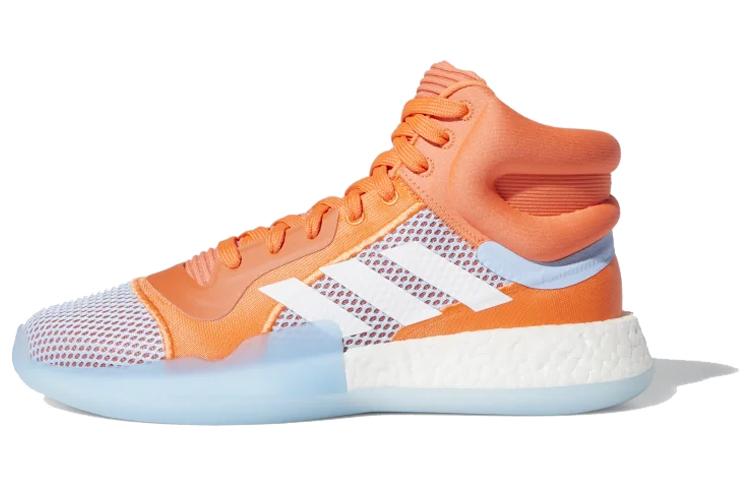 Adidas Marquee Boost  Hi-Res Coral Blue  F97276 44