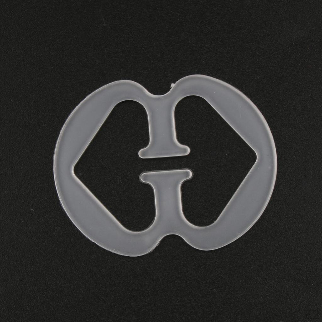 15pcs Women Bra Strap Clips Cleavage Buckle Racerback Clasp