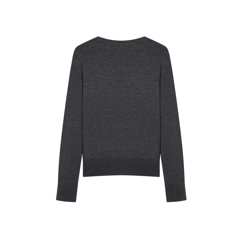 Teenie Weenie Bear Letter Knitted Cardigan