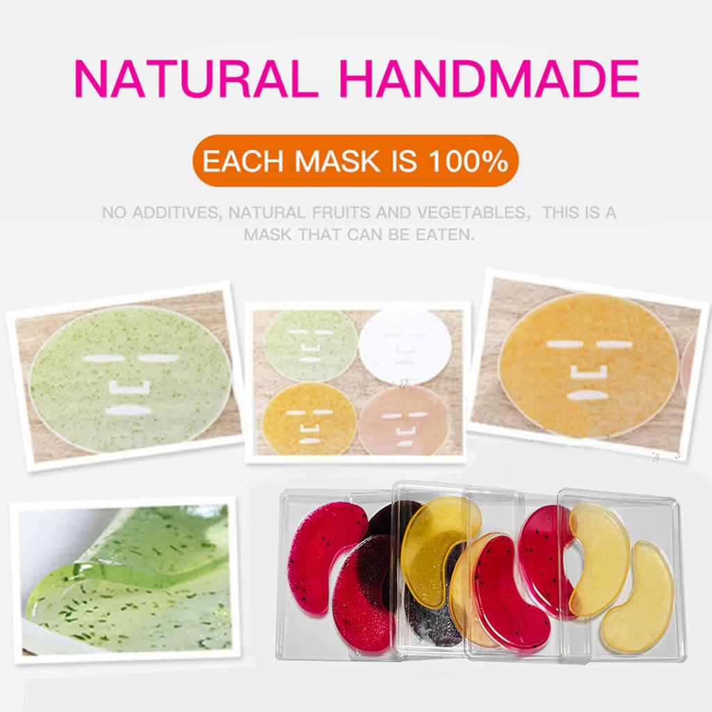 Maskenform DIY Augenpad Patch Maker Form Silikon Wiederverwendbares Werkzeugset Kit für Zuhause Salon