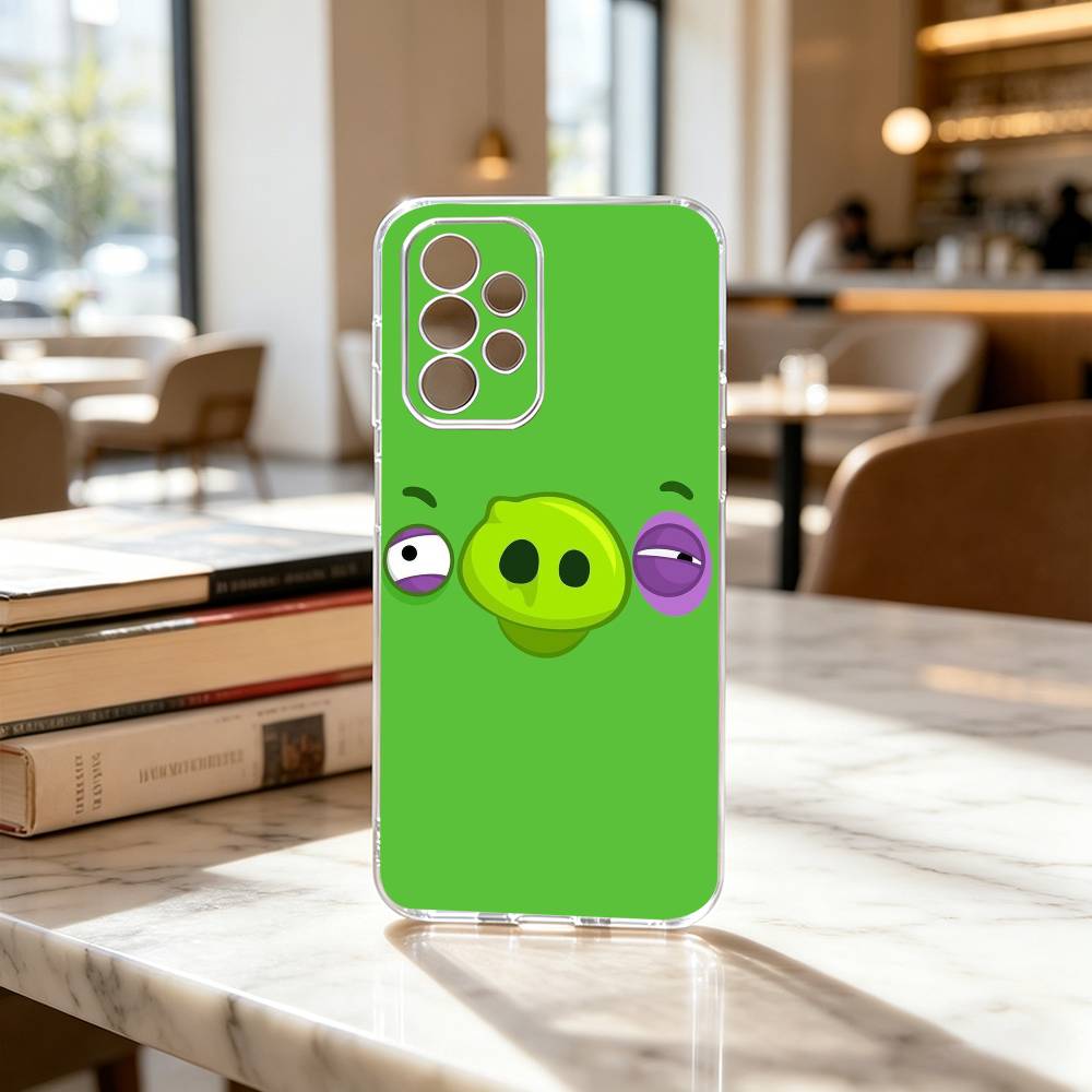 A-Angry B-Birds GAME Phone Case For Samsung S25,S24,S21,S22,S23,S30,Ultra,S20,Plus,Fe Transparent Cover Samsung S21