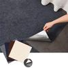 10PCS 30cm/11.81 Inch Self-adhesive Carpet Tile Stickers, Square Mats, Peeling Stickers, Carpets, DIY Flooring, Home Decoration