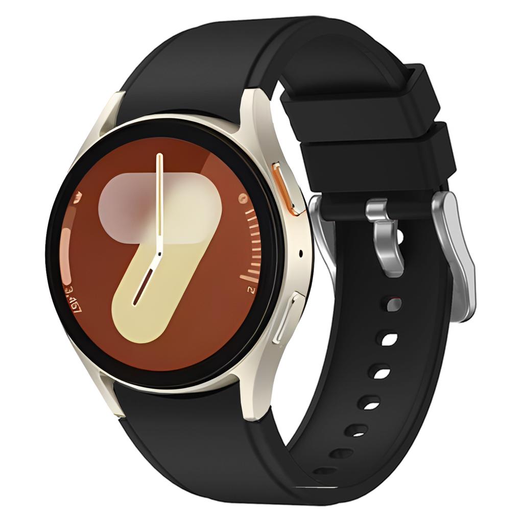 Cinturino in Silicone per Samsung Galaxy Watch 7 44mm 40mm Bracciale originale ad arco per Samsung Watch 6 Classic 47mm 43mm/5 Pro 45mm Cinturino