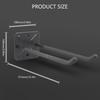 Efficient Paddle Storage Solution for Kayaks and Canoes Enthusiasts Easy Installation Garage Hook Basement Wall Rack