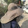 Breathable Sun Hat with Fan Strong Wind Summer Fan Visor Cap Fishing Bucket Hat  Outdoor Travel