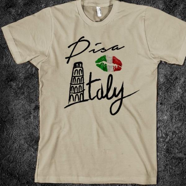 Italy T-shirt Italian Pisa roman Rome Roma Italia vacation colosseum XXXXL