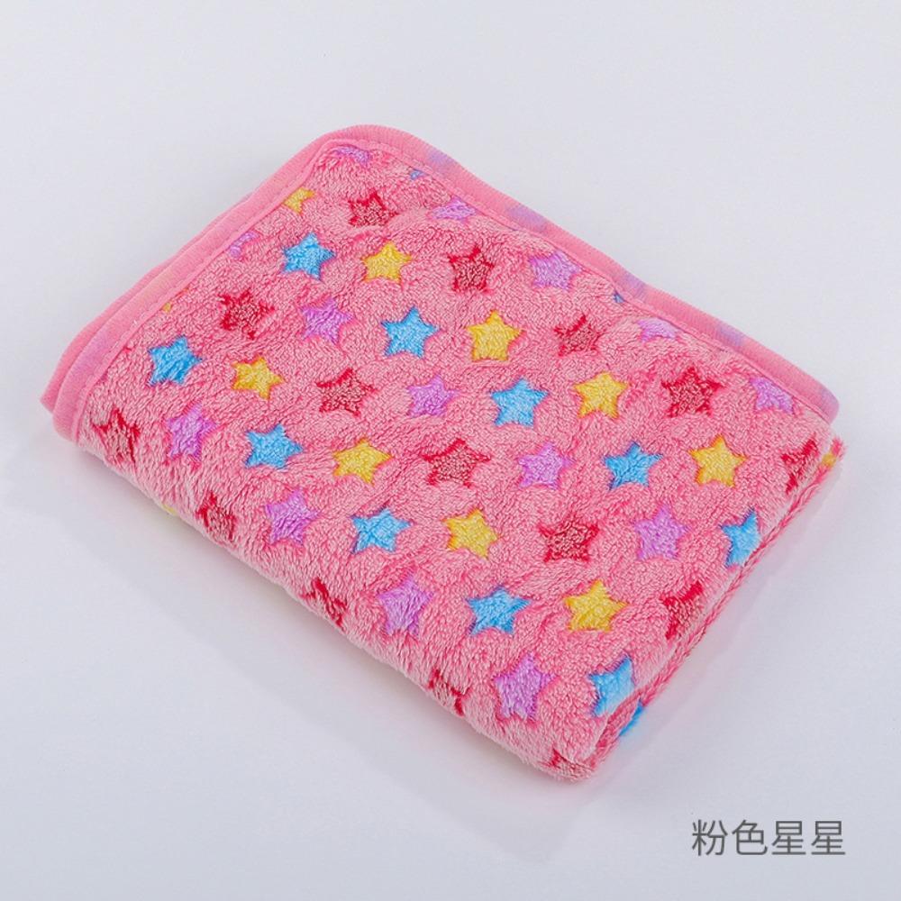 Pet Blankets, Kennel Pads, Dog Blankets, Autumn and Winter Warm Blankets, Coral Fleece