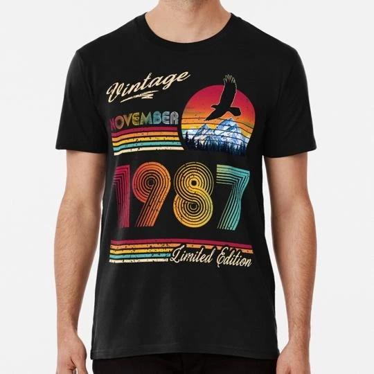 November 1987 Birthday Size S to 5XL Made in the USA T shirt M