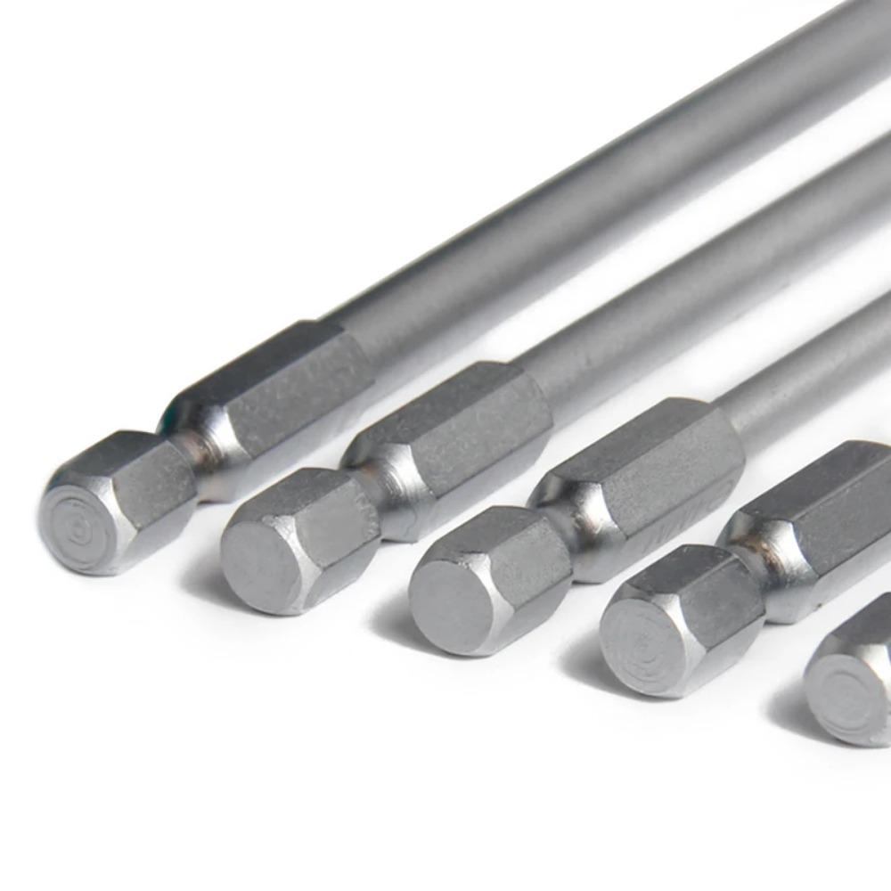 9ks/sada Sada šroubováků Plochý Křížový Šroubovák Magnetický Elektrický Domácí Oprava Ruční Nářadí