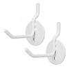 2PCS Pegboard Hole Hooks Metal Peg Wall Shelf Display Hook for Outdoor Camping Barbecue