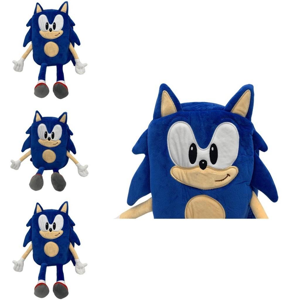 Sonic The Hedgehog Plush Toy Backpack For Kids Soft And Colorful Schoolbag For Boys And Girls