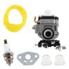 Carburetor Kit 10mm Compatible with For 1E34F 1E36F TU26 TL26 Brush Cutter 26cc 33cc for Efficient Performance