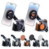 Strong Magnetic Car Mobile Phone Stand Suction Cup 360° Rotation Dash Screen Side Mount Phone Holder Car Interior Accessories