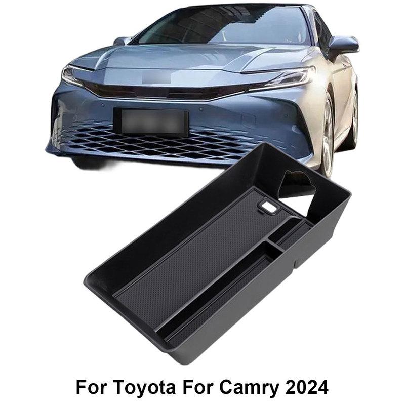 For Camry 2024 Armrest Box Center Console Organize Tray Storage Box Car Interior Modification Central Tidying Accessories