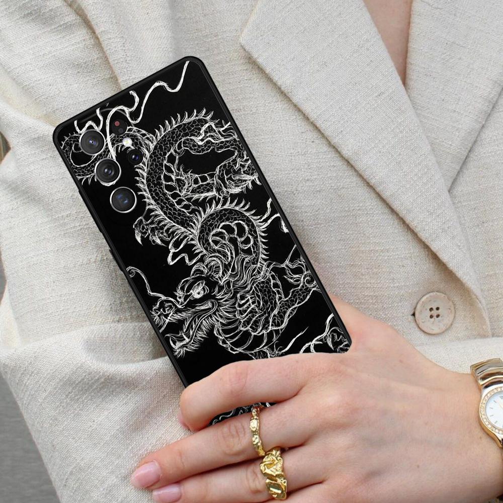 Dragon Cell Phone Case for Samsung Galaxy S26 Ultra S25 S24 S23 S22 S21 S20 Note10 Cover