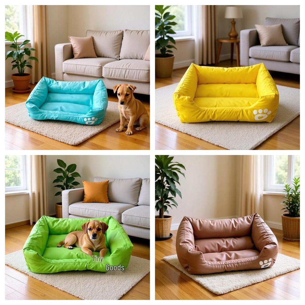 All-Season Waterproof Tear-Resistant Pet Bed for Dogs and Cats