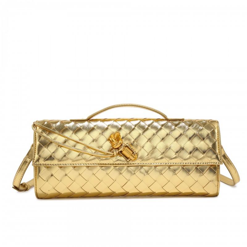 2026 Handmade Woven Crossbody Bag Clutch Purse Versatile Fashion Daily Use