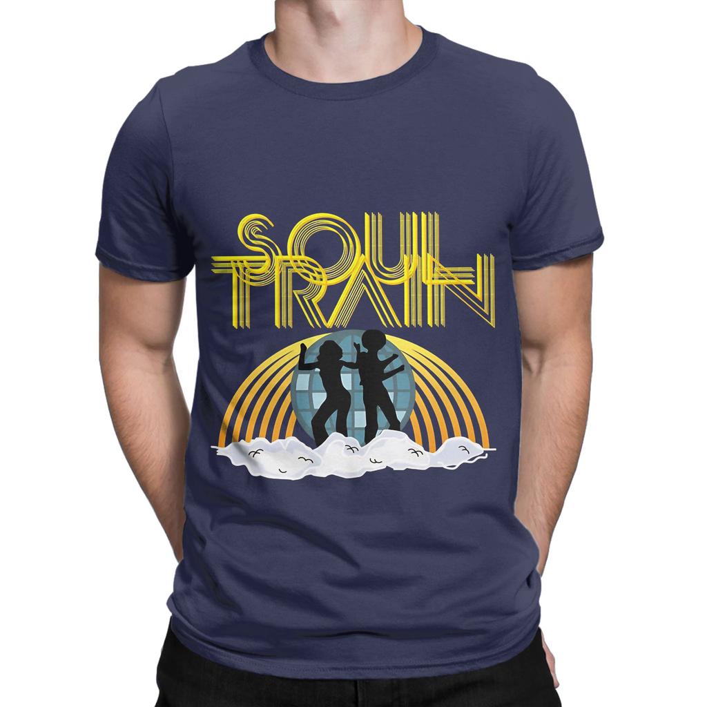 American Vintage Retro Music TV 80s Style Show Novelty 100 Cotton TShirt Soul Train Tees Tops For Unisex