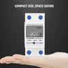 Digital Electric Energy Meter Single Phase DIN Rail Electricity Meter One Phase Two Wire