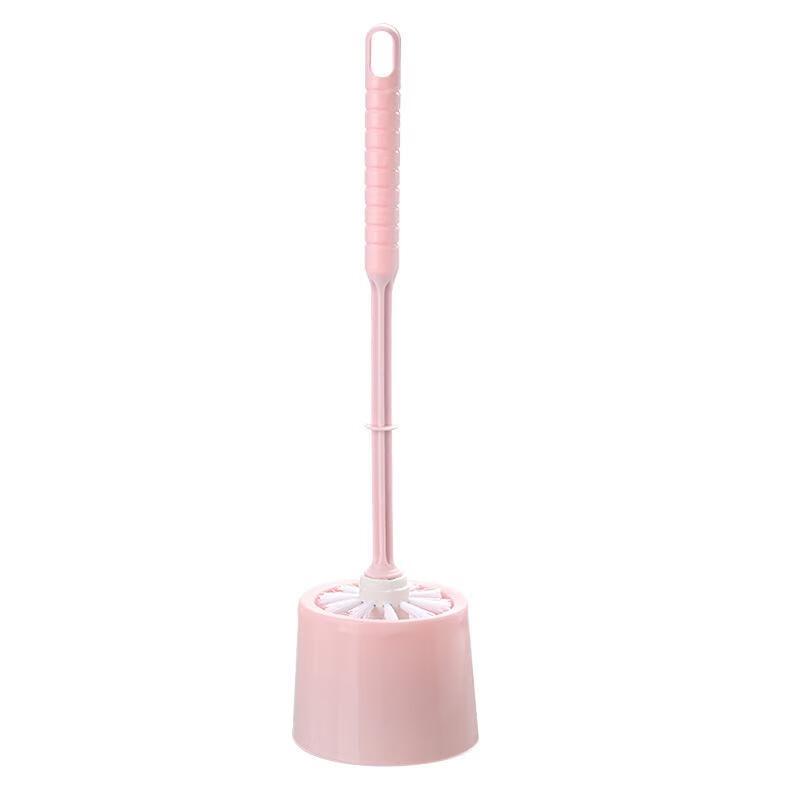Punch-Free Wall-Mounted Toilet Brush with Base