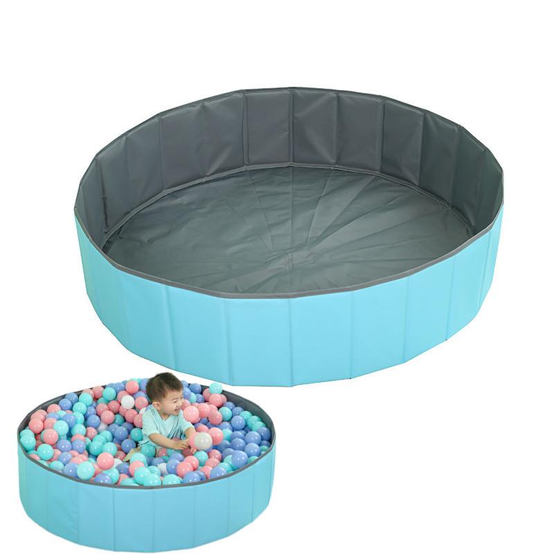 Geräumiges und langlebiges faltbares Laufgitter-Bällebad für Kinder mit 10 lbs Porzellansand