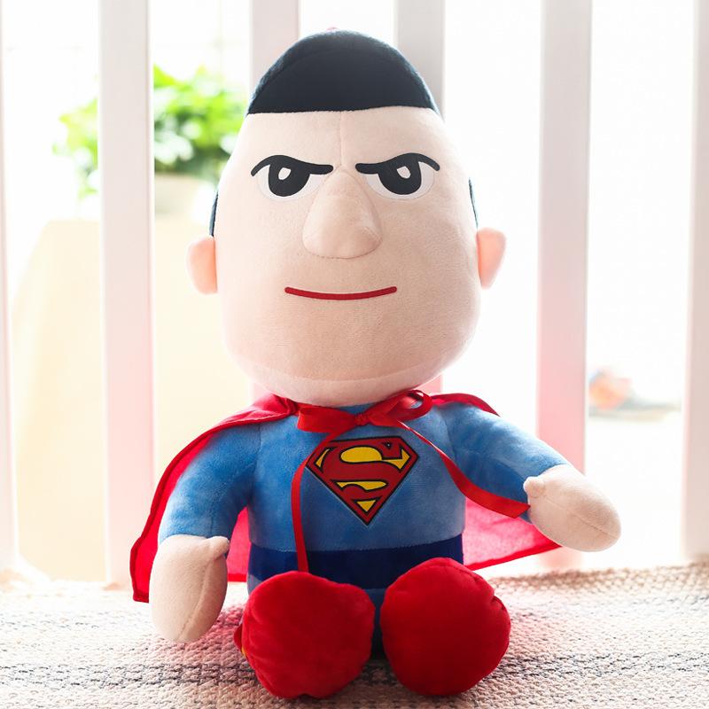 Avengers Plush Dolls Set Super Hero Spider-Man Captain America Stuffed Toy Figure Collectible Gifts