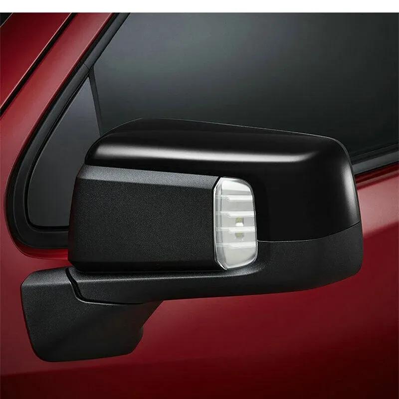 For Chevy Chevrolet Silverado 1500 & GMC Sierra 1500 ABS Car Rearview Side Mirror Cover Wing Cap Trim Adhesive Sticker