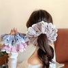 Lace Hair Rope Hair Bun Scrunchies Elastic Hair Rope Big Hair Scrunchy Heavy Duty HairBands Female Accessories
