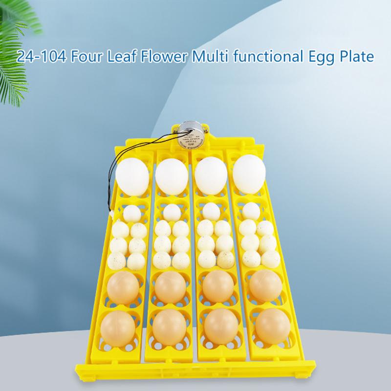 24/36 Grid Eggs Incubator Eggs Automatic Incubator Motor Turn Tray Poultry Incubation Equipment Farm Poultry Hatching Device