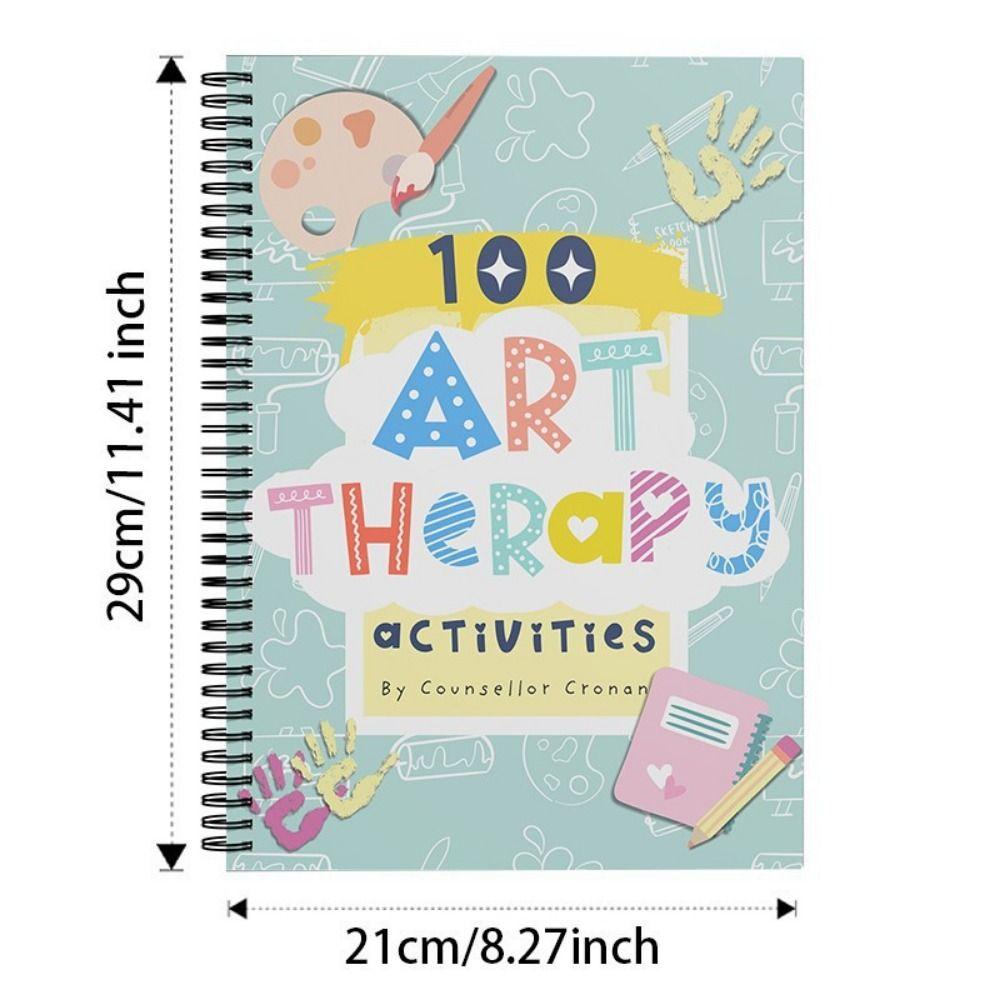 Art Plan Table Art & Emotions Guidebook Pencil Colouring Booklet  Student