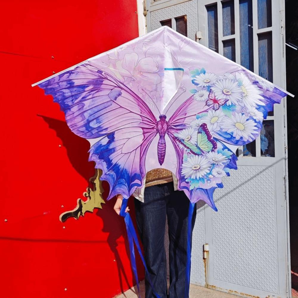 Easy To Fly Butterfly Kite Durable Cartoon Kite High Quality Weifang Kite  Kids Activities
