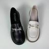 Bestselling Women's British-Style Soft Leather Loafers - Casual, Fashionable, Non-slip Flats for Middle-aged Moms