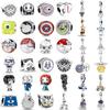 925 Silver Robot Extra-terrestrial Spaceship Charms Originales Beads Fits Bracelet Women DIY Jewelry