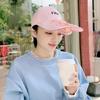 Summer Outdoor Sports Baseball Cap USB Charging Cooling Fan Adjustable Dad Hat