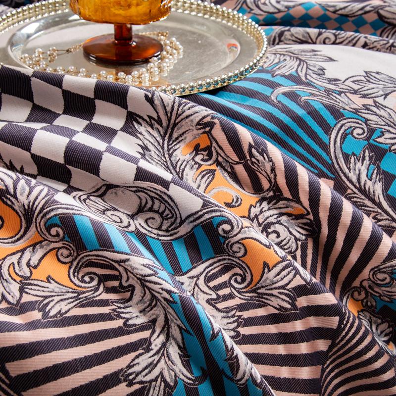 Svetanya Colorful Embroidery Bedding Set Cotton Jacquard Bed Linens (thin Thick Sheet Pillowcase Blanket Cover) Underwear