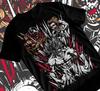 Tshirt Eren Yeager Anime Attack On Titan Black Soft Graphic