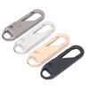 12pcs Detachable Metal Material Zipper Slider Head Oval Shape 4 Color Set Zipper Pull Tab Zipper Repair Kit For Backpacks