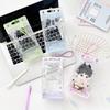 Cute Bow Bag Pendant Accessories Cute Fashion Transparent Pvc Doll Storage Bag Student Backpack Pendant Girls Gifts