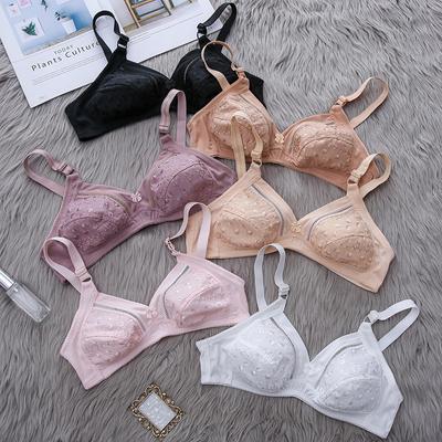 Non-steel Ring Non-sponge Bra Middle-aged Mom Large Size Bra Underwear