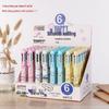 6-Color 0.7mm Ballpoint Pen Set for Drawing and Notetaking – Clickable Multi-Color Student Prize Stationery