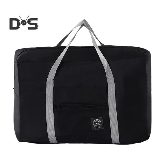 Foldable Travel Duffel Bag Tote Carry-on Luggage Bag Large Capacity Waterproof Portable Storage Bag with Zipper