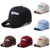 Vintage Letter Embroidery Baseball Cap Outdoor Breathable Peaked Caps Gifts
