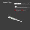 S2 Strong Magnetic Hex Socket Bit - High Strength, Shock Resistant for Hand Drills and Electric Screwdrivers