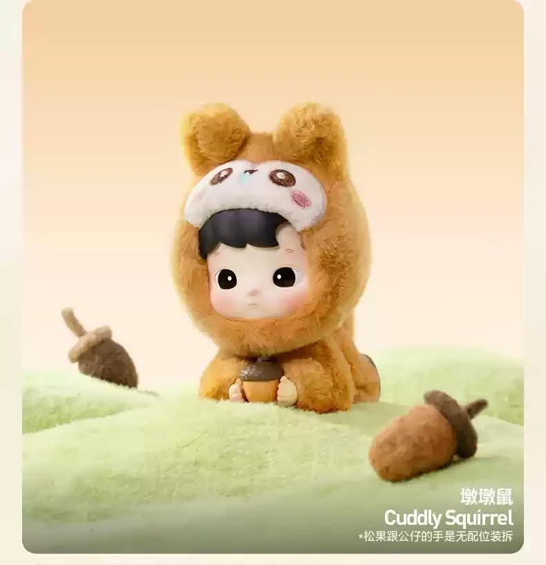 New Genuine Hacipupu Animal Snuggle with You Series Blind Box Vinyl Dolls Kawaii Hacipupu Mystery Box Collection New Year Gift